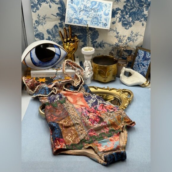 🆕 ZIMMERMANN KIDS 🧿 NWT Devi Frill One-Piece Swimsuit, Sz 10 Y - Picture 2 of 8